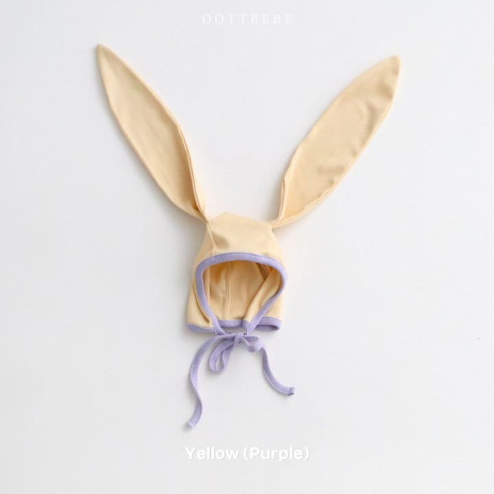 Oott Bebe - Korean Children Fashion - #littlefashionista - Wish Modal Rabbit Bonnet - 2