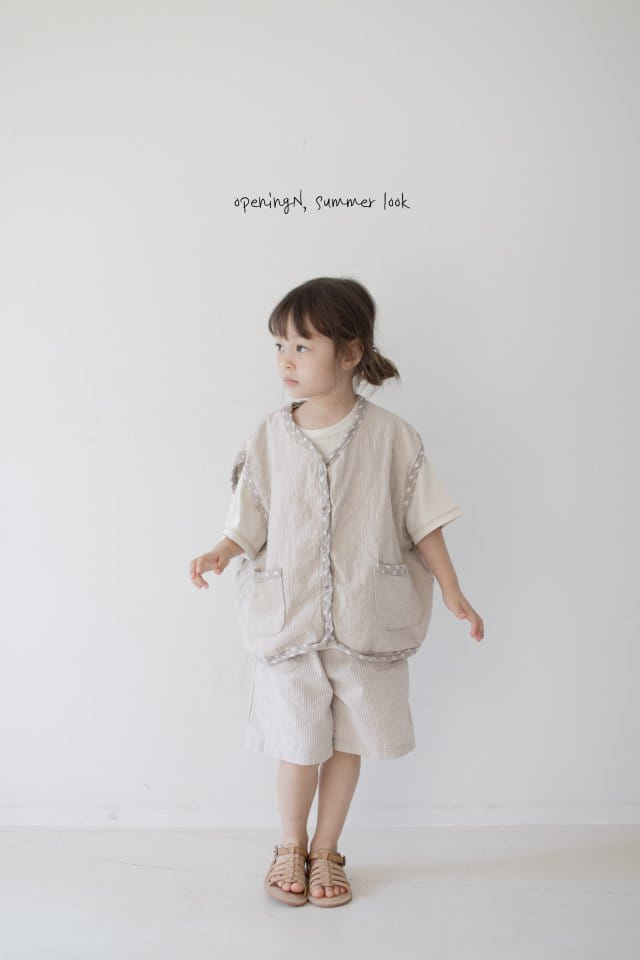 Opening & - Korean Children Fashion - #childrensboutique - Dot Vest - 6