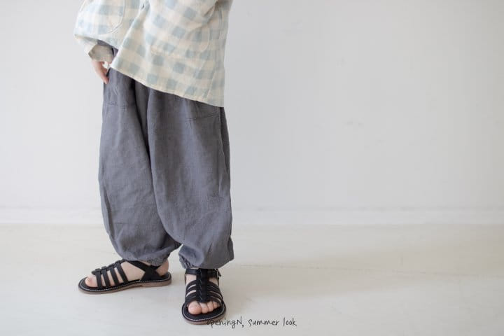 Opening & - Korean Children Fashion - #minifashionista - Mist Button Pants - 9