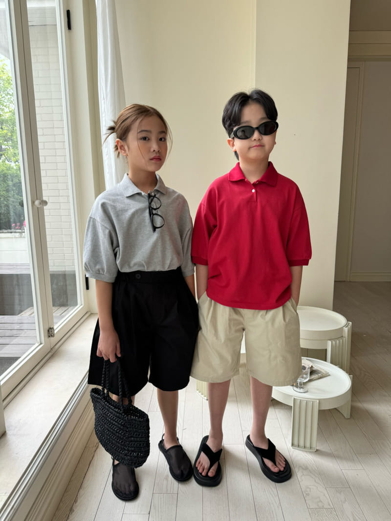 Our - Korean Children Fashion - #childofig - PK Collar Tee - 11