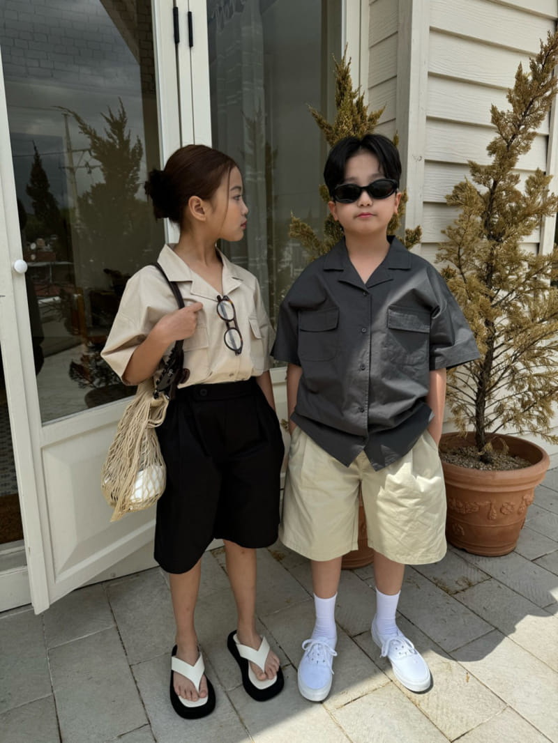 Our - Korean Children Fashion - #discoveringself - Comfort Pocket Shirt - 3