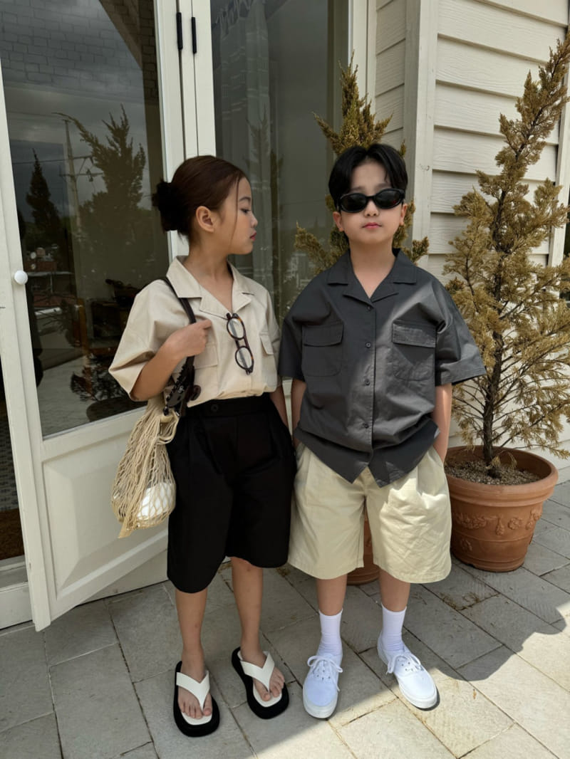 Our - Korean Children Fashion - #discoveringself - Comfort Pocket Shirt - 4