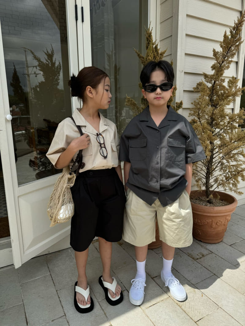 Our - Korean Children Fashion - #kidsstore - Comfort Pocket Shirt - 6