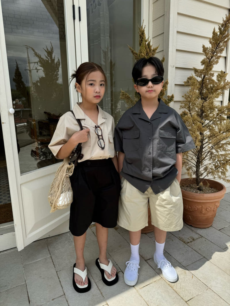 Our - Korean Children Fashion - #kidzfashiontrend - Comfort Pocket Shirt - 7