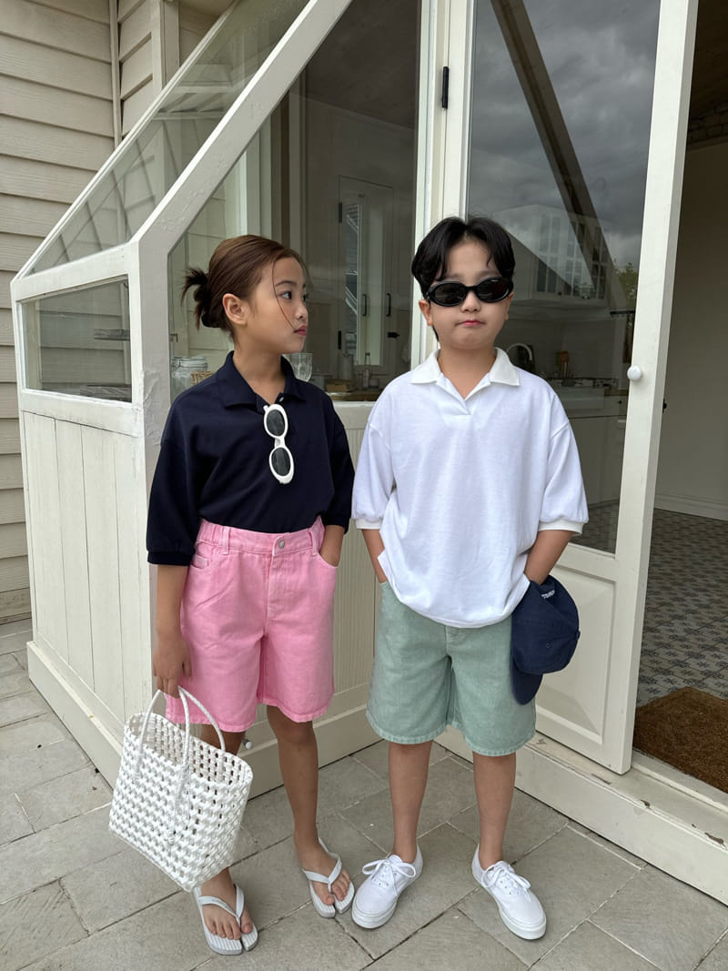 Our - Korean Children Fashion - #magicofchildhood - PK Collar Tee - 8
