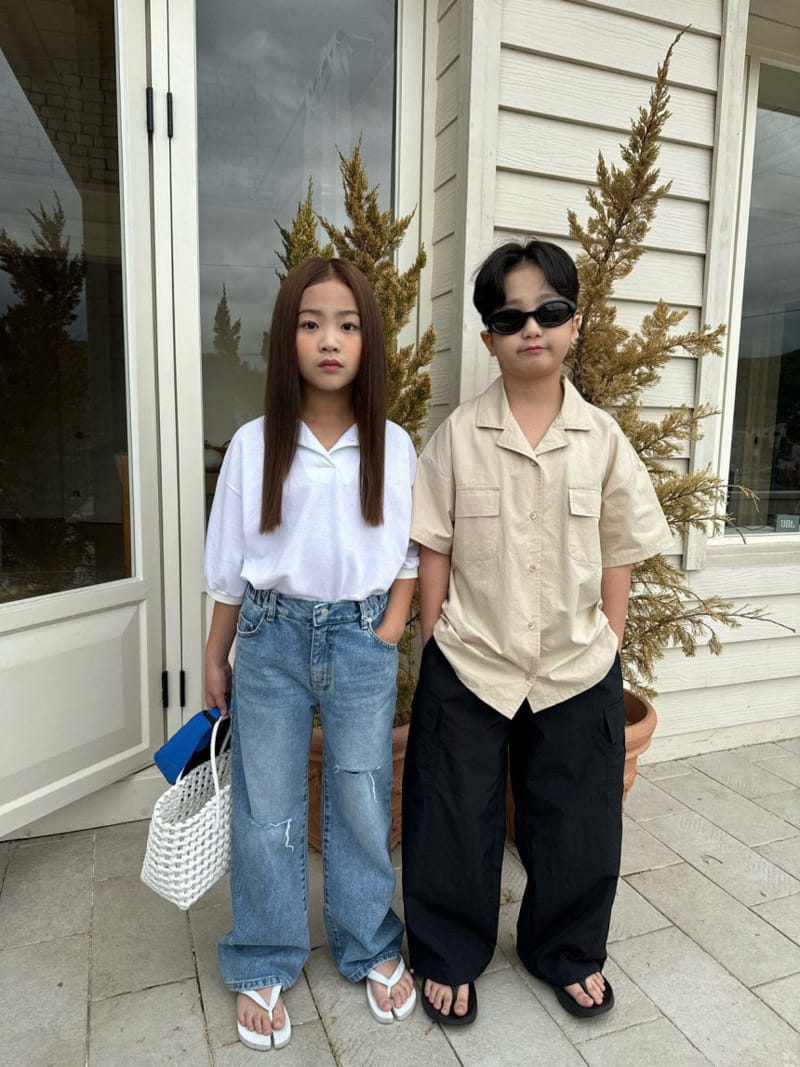 Our - Korean Children Fashion - #minifashionista - Stopper Cargo Pants - 3