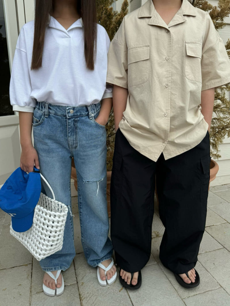 Our - Korean Children Fashion - #minifashionista - Stopper Cargo Pants - 4