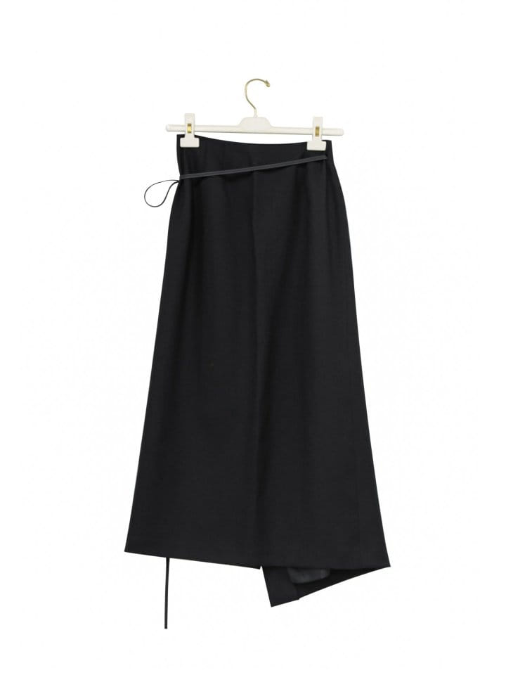Paper Moon - Korean Women Fashion - #momslook - L Wrap Pencil Maxi Skirt - 8