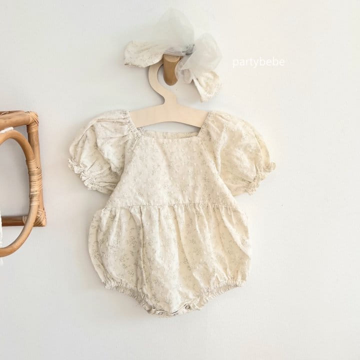 Party Kids - Korean Baby Fashion - #babyboutique - Square Body Suit