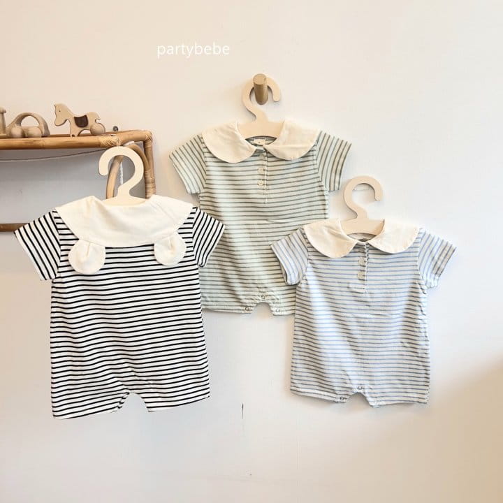Party Kids - Korean Baby Fashion - #babyfever - Plain Body Suit