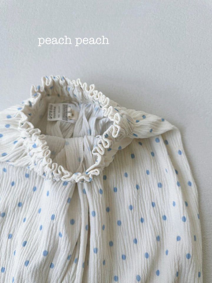 Peach peach - Korean Children Fashion - #kidsshorts - Dot Pleats GoJaengi Pants - 6