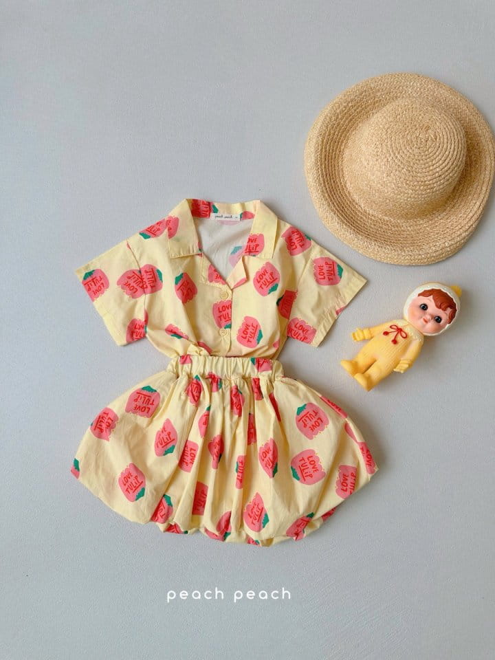 Peach peach - Korean Children Fashion - #minifashionista - Tulip Shirt - 7