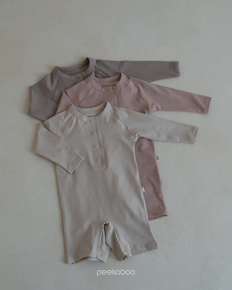 Peekaboo - Korean Baby Fashion - #babyoninstagram - SS Basic Body Suit Swim Wear
