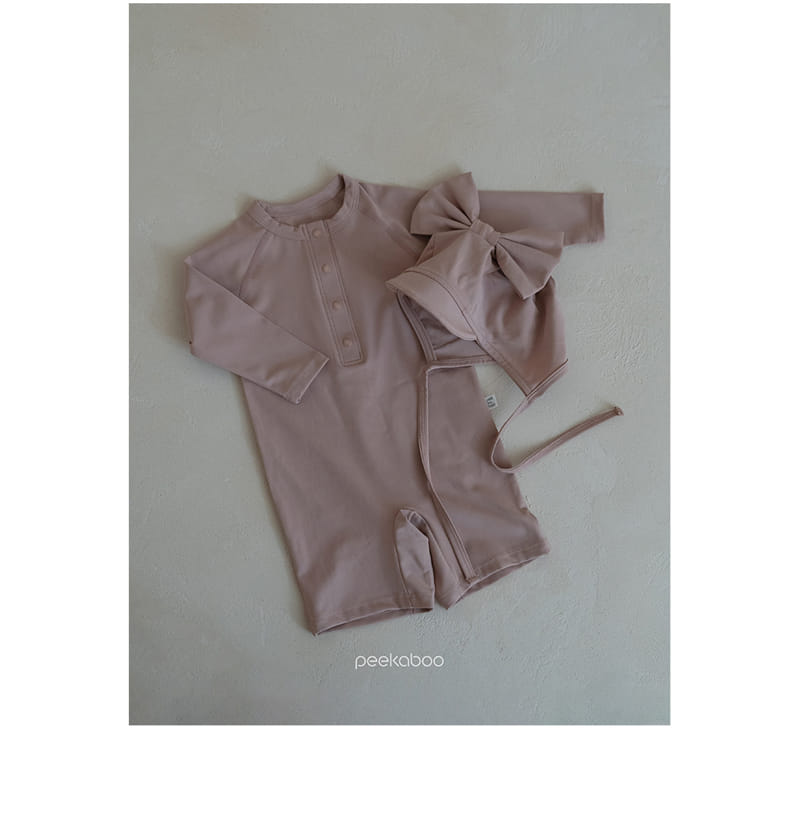 Peekaboo - Korean Baby Fashion - #babyoutfit - SS Basic Body Suit Swim Wear - 4