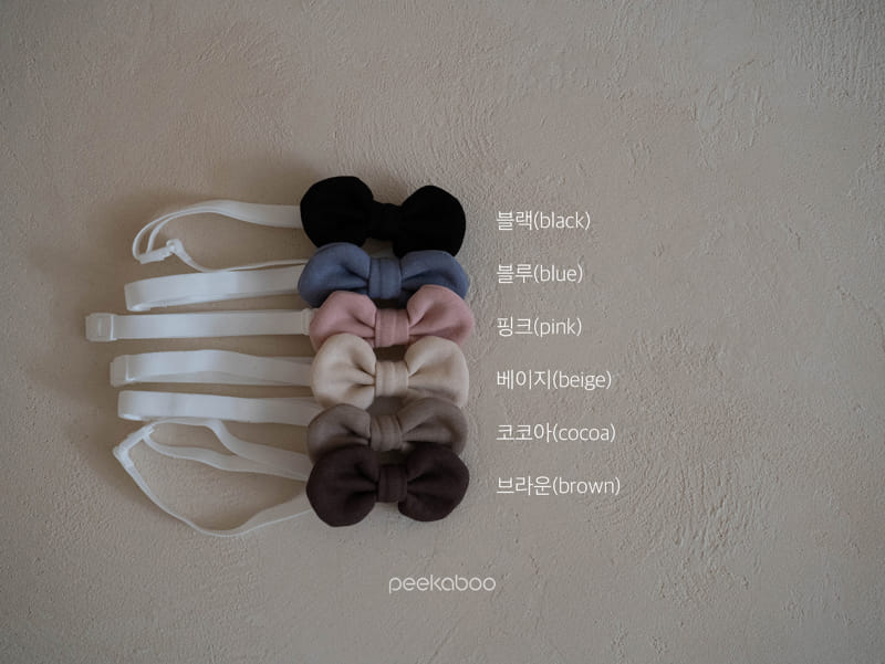 Peekaboo - Korean Baby Fashion - #babyoutfit - Ribbon Tie - 5