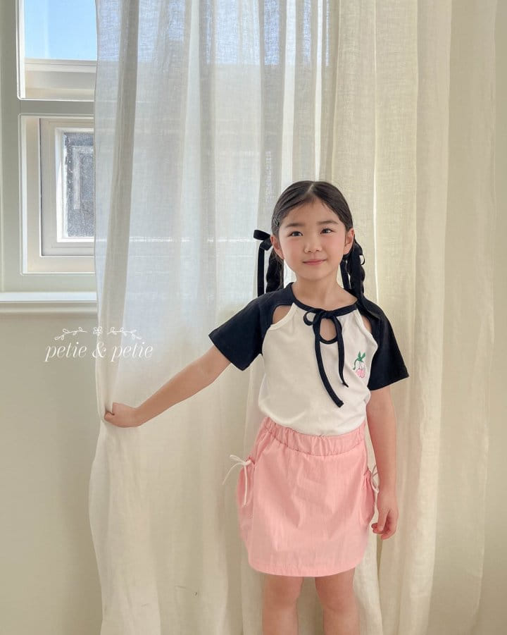 Petit & Petit - Korean Children Fashion - #Kfashion4kids - Cherry Slit Tee - 9
