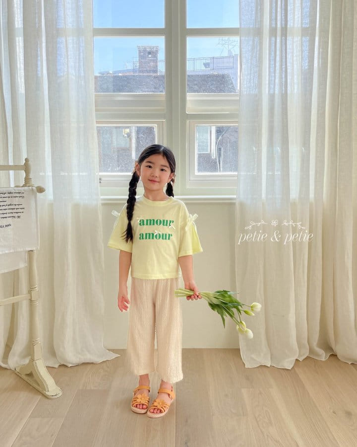 Petit & Petit - Korean Children Fashion - #childofig - Amur Ribbon Tee - 8