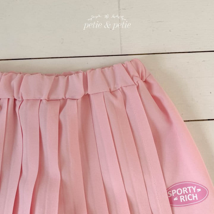 Petit & Petit - Korean Children Fashion - #childofig - Wrinkle Skirt Pants - 11