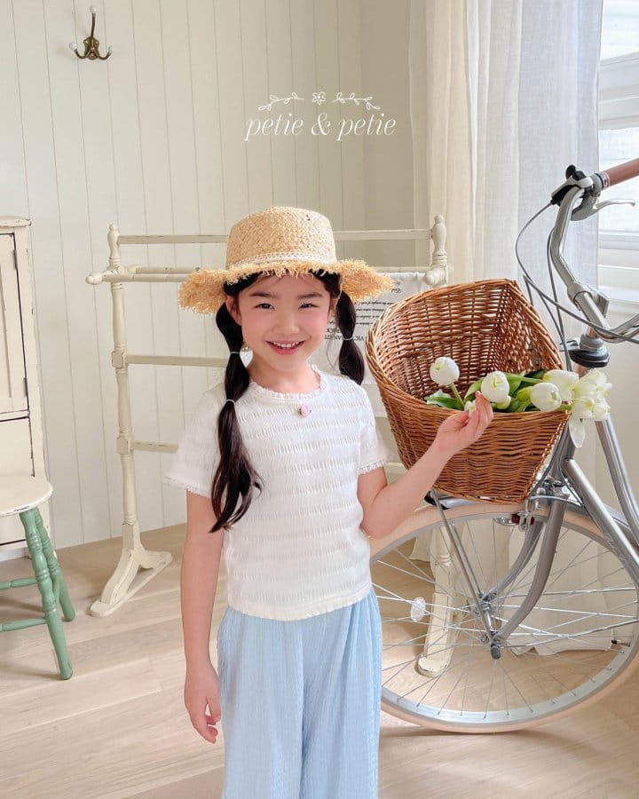 Petit & Petit - Korean Children Fashion - #childofig - Rose Lace Tee - 7