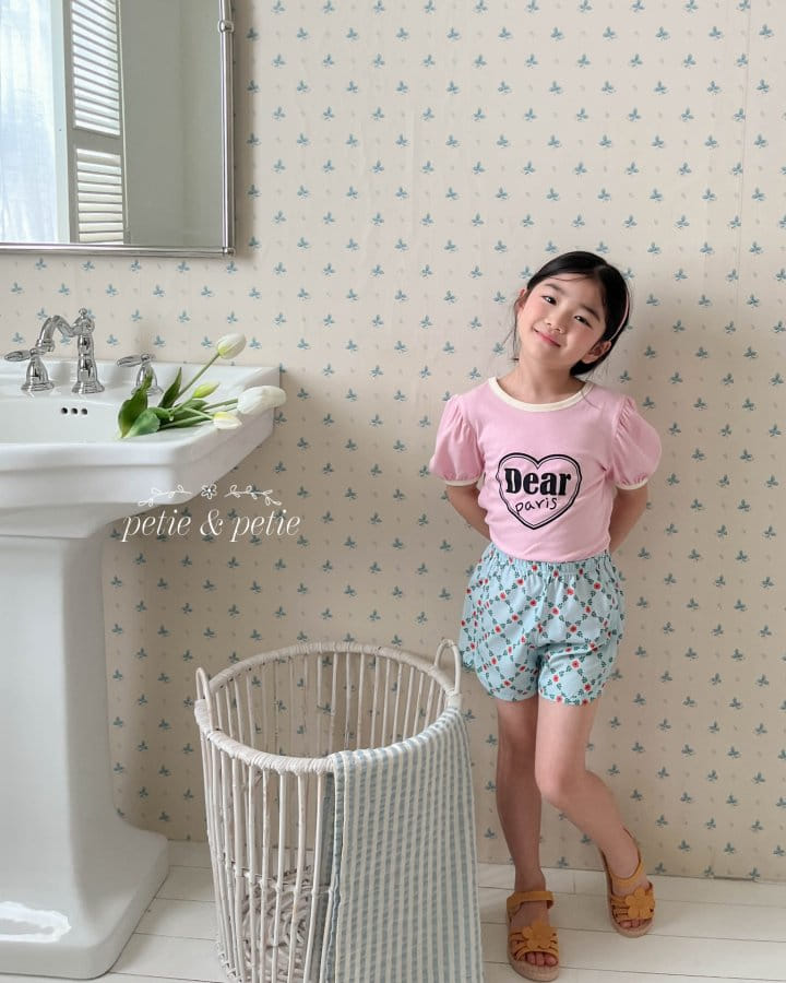 Petit & Petit - Korean Children Fashion - #childofig - Flower Piping Pants - 4