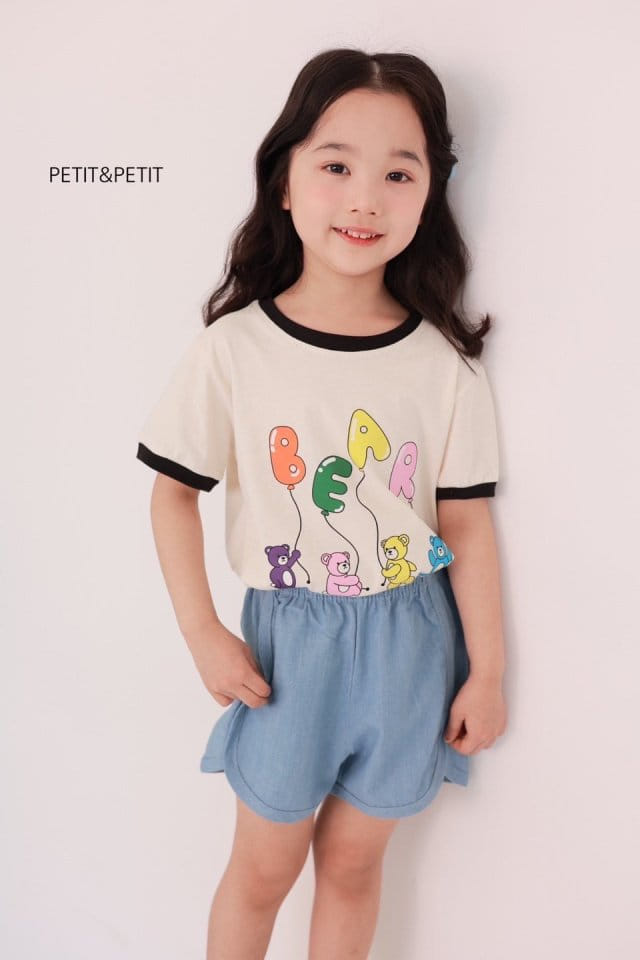 Petit & Petit - Korean Children Fashion - #childofig - Bear Color Tee - 8
