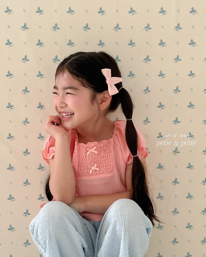 Petit & Petit - Korean Children Fashion - #childofig - Smoke Blouse - 4