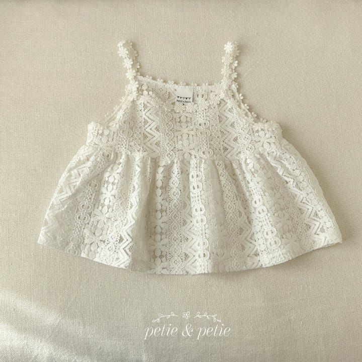 Petit & Petit - Korean Children Fashion - #childrensboutique - Lace Bustier