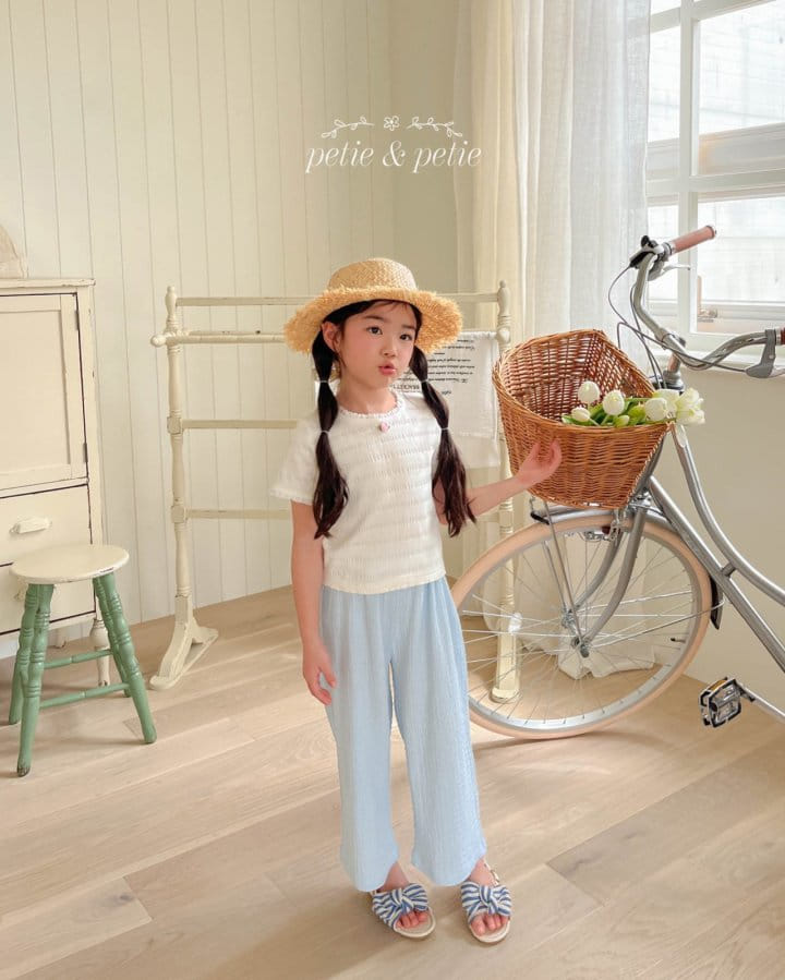 Petit & Petit - Korean Children Fashion - #designkidswear - Rose Lace Tee - 10
