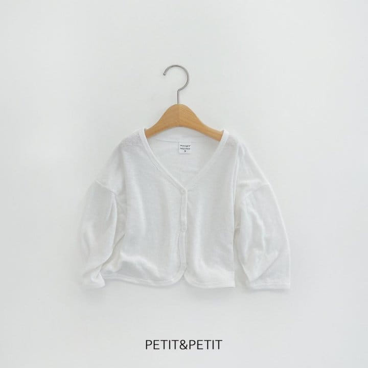 Petit & Petit - Korean Children Fashion - #designkidswear - L Cardigan - 3