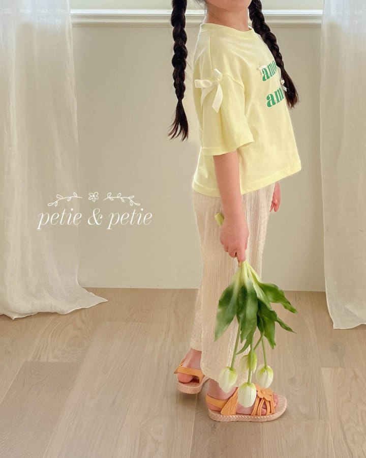 Petit & Petit - Korean Children Fashion - #discoveringself - Amur Ribbon Tee - 11