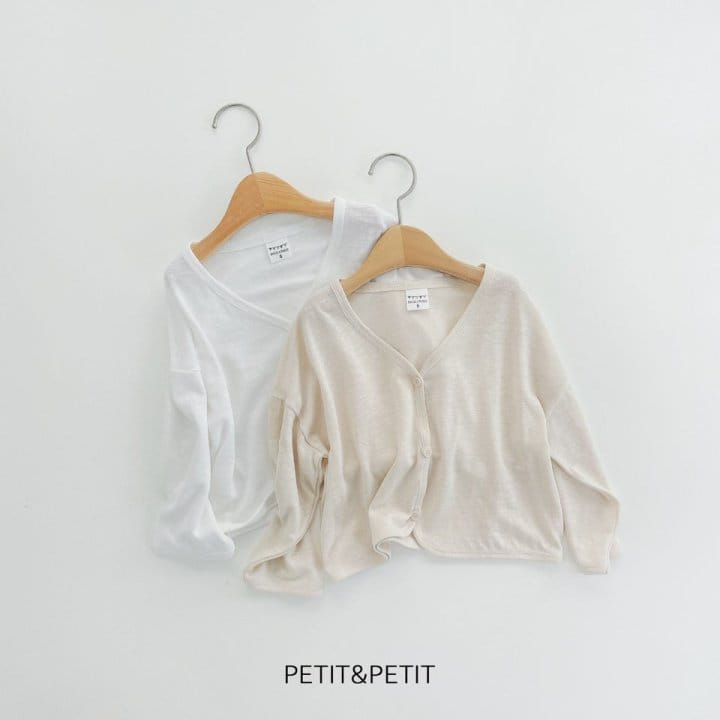 Petit & Petit - Korean Children Fashion - #designkidswear - L Cardigan - 4