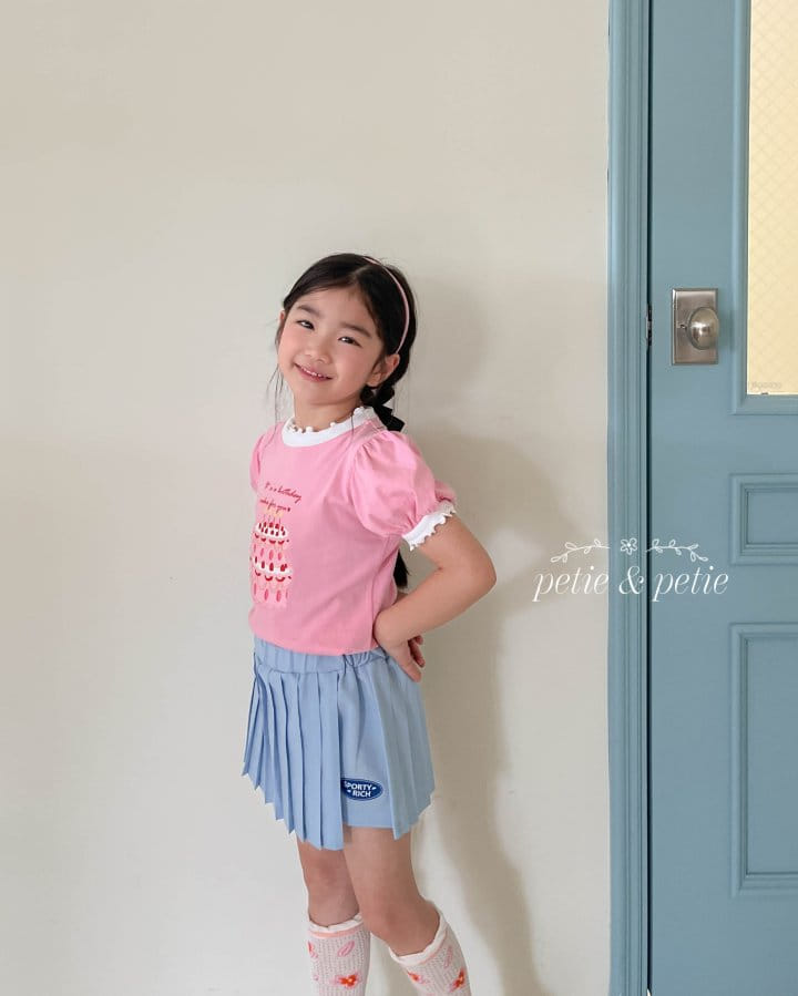 Petit & Petit - Korean Children Fashion - #kidzfashiontrend - Wrinkle Skirt Pants - 5