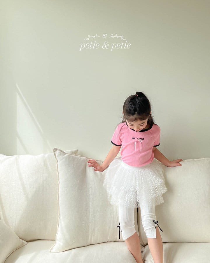 Petit & Petit - Korean Children Fashion - #kidsstore - Mary Jane Tee - 4