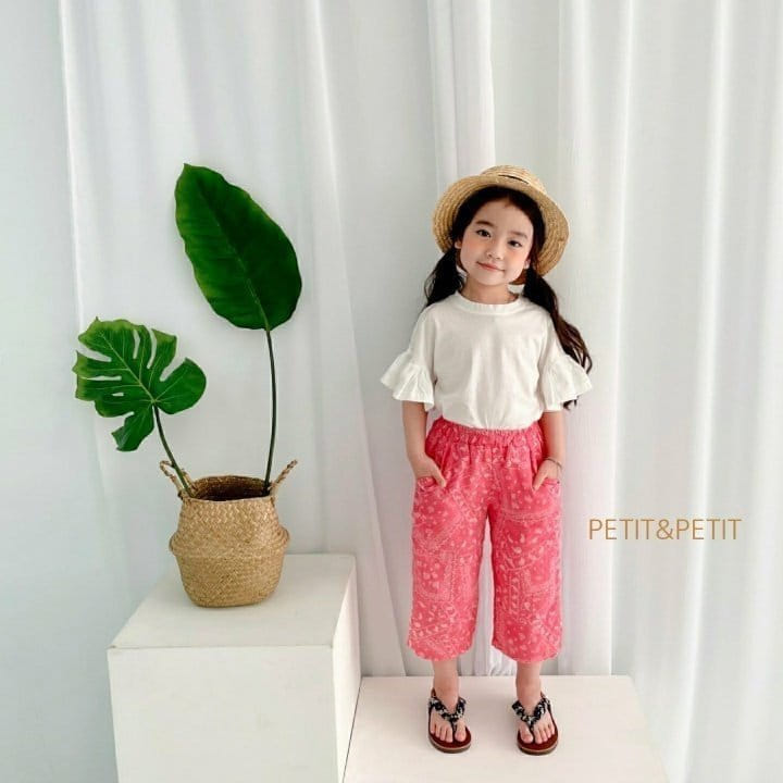 Petit & Petit - Korean Children Fashion - #kidzfashiontrend - Frill Tee - 6