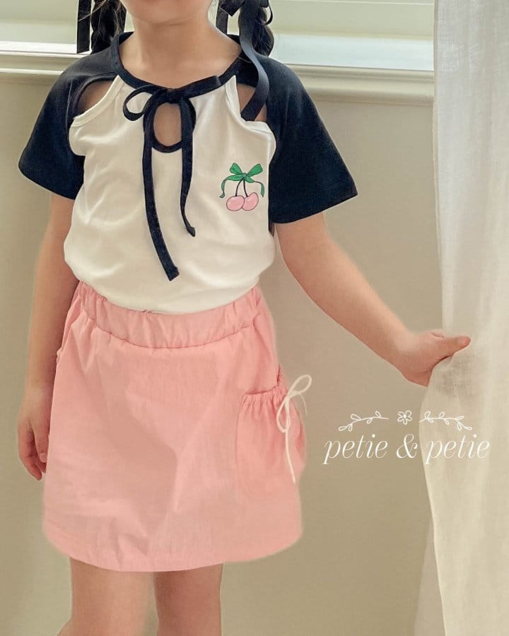 Petit & Petit - Korean Children Fashion - #magicofchildhood - Cherry Slit Tee - 11