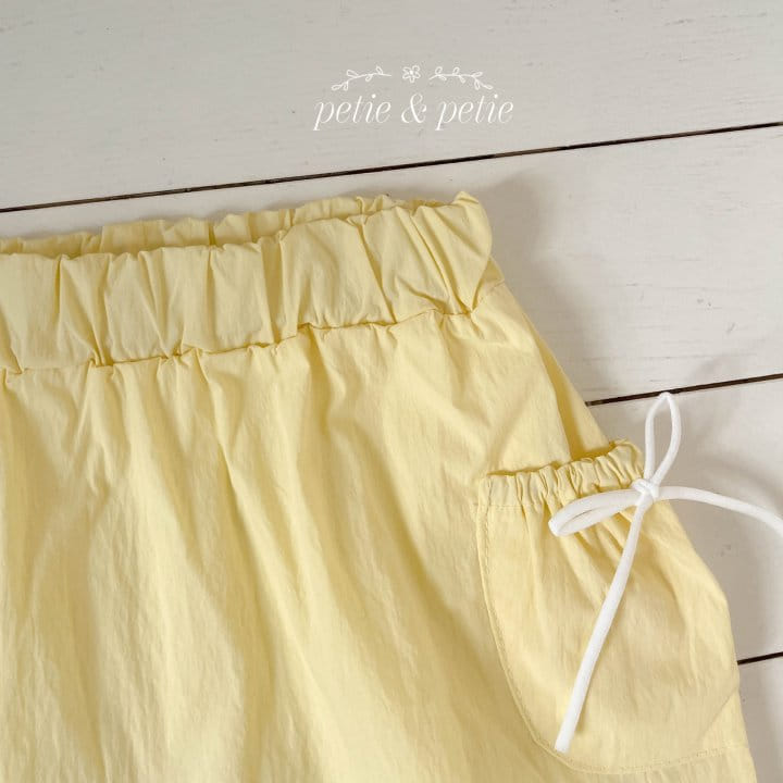 Petit & Petit - Korean Children Fashion - #magicofchildhood - Pocket Ribbon Skirt - 10