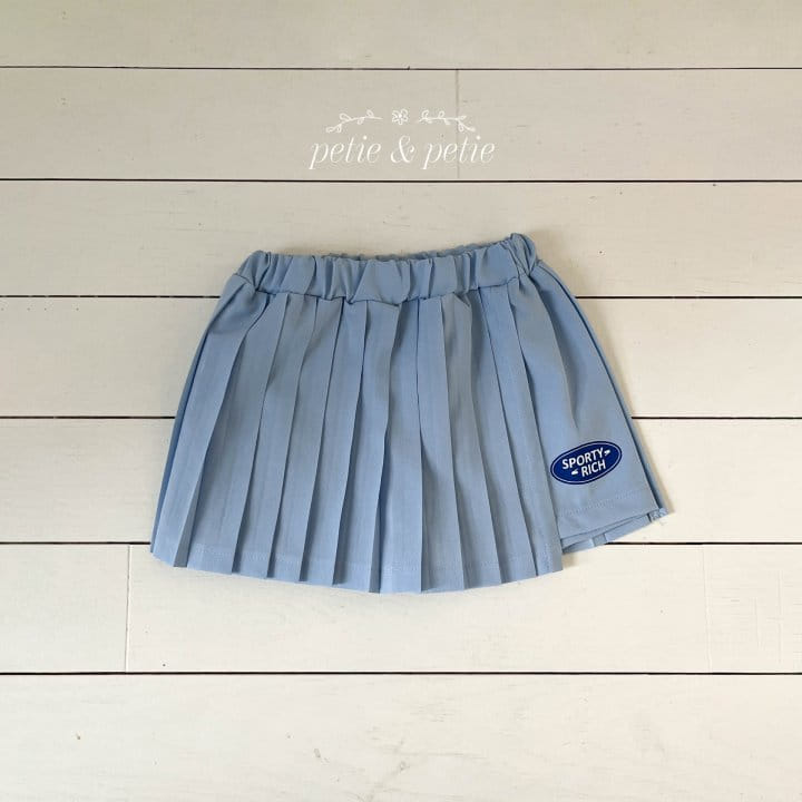 Petit & Petit - Korean Children Fashion - #magicofchildhood - Wrinkle Skirt Pants - 8