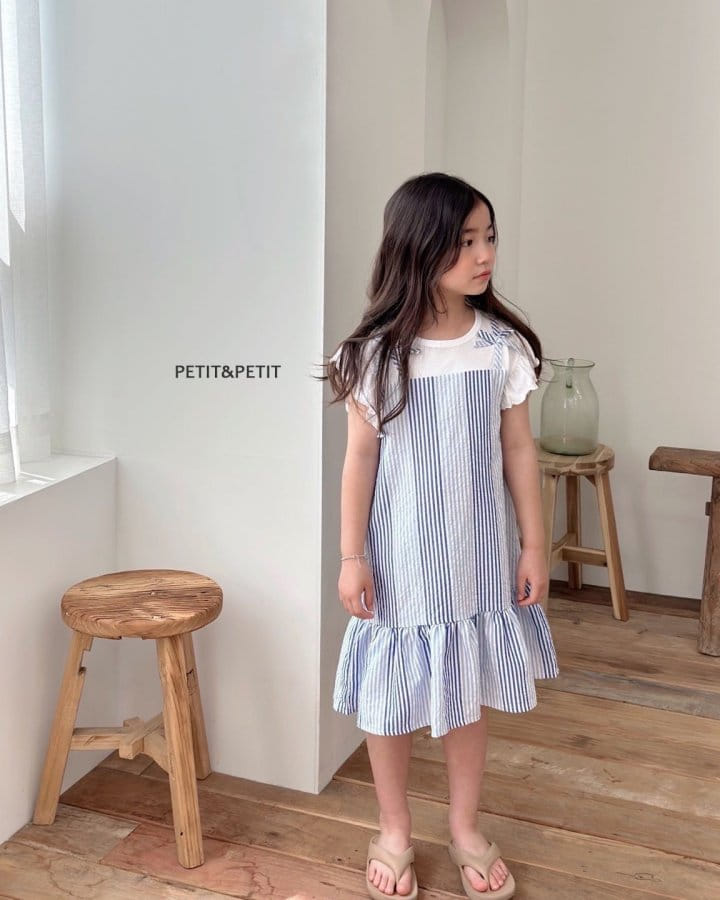 Petit & Petit - Korean Children Fashion - #magicofchildhood - Ribbon ST One-Piece - 8