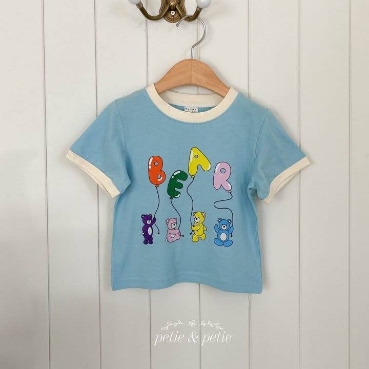 Petit & Petit - Korean Children Fashion - #magicofchildhood - Bear Color Tee - 2