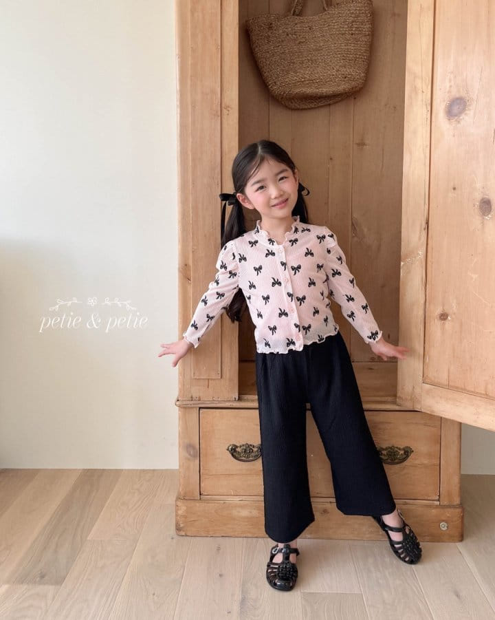 Petit & Petit - Korean Children Fashion - #minifashionista - Ribbon Cardigan - 7