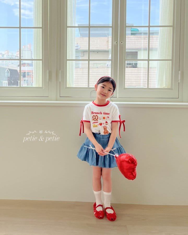Petit & Petit - Korean Children Fashion - #minifashionista - Brunch Tee