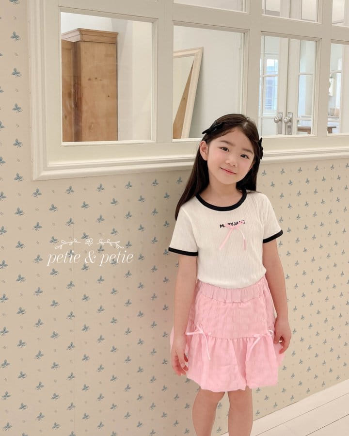 Petit & Petit - Korean Children Fashion - #minifashionista - Mary Jane Tee - 8