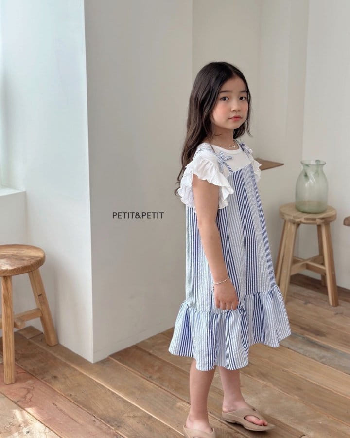 Petit & Petit - Korean Children Fashion - #minifashionista - Ribbon ST One-Piece - 9