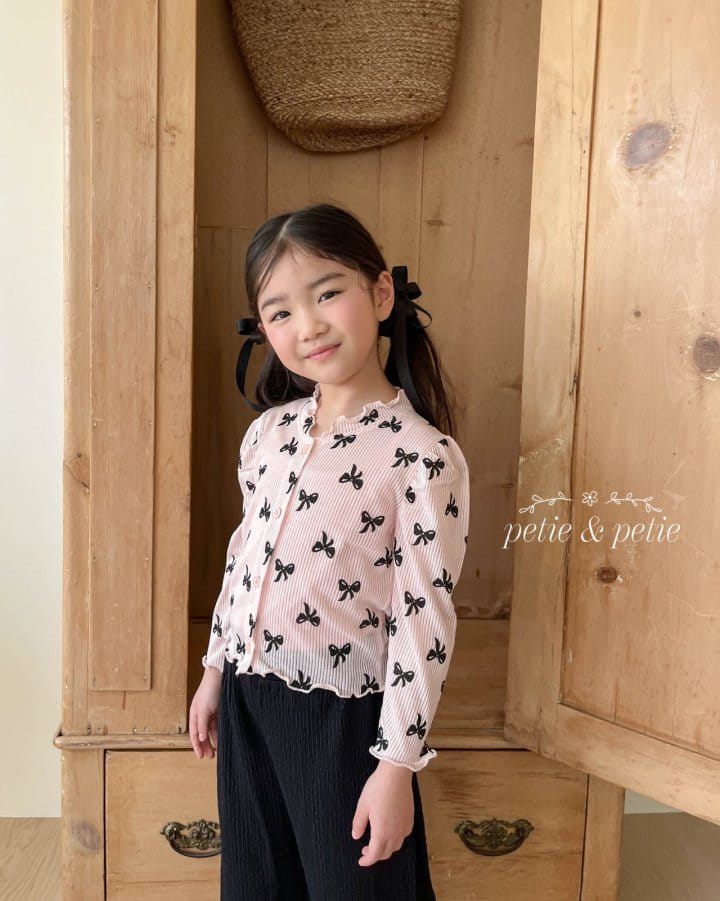 Petit & Petit - Korean Children Fashion - #prettylittlegirls - Ribbon Cardigan - 8