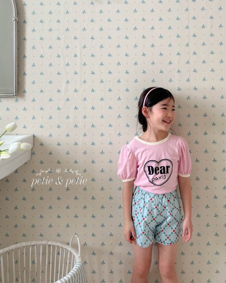 Petit & Petit - Korean Children Fashion - #prettylittlegirls - Dear Love Tee
