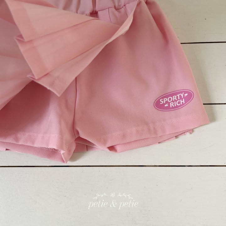 Petit & Petit - Korean Children Fashion - #prettylittlegirls - Wrinkle Skirt Pants - 10