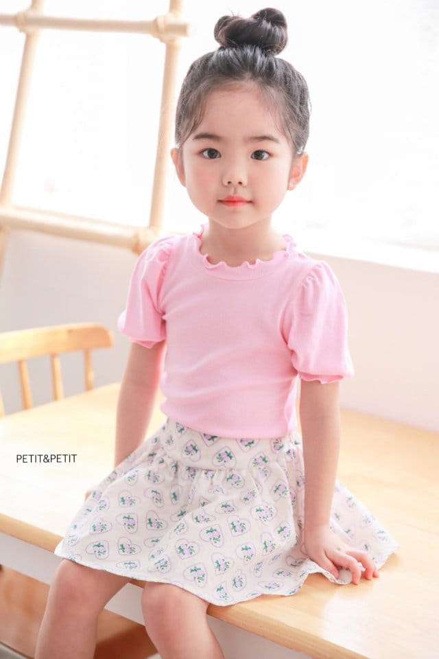 Petit & Petit - Korean Children Fashion - #stylishchildhood - Puff Rib Tee - 8