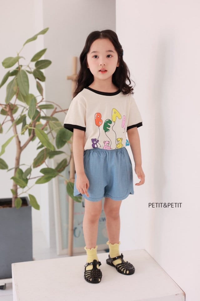 Petit & Petit - Korean Children Fashion - #stylishchildhood - Bear Color Tee - 7