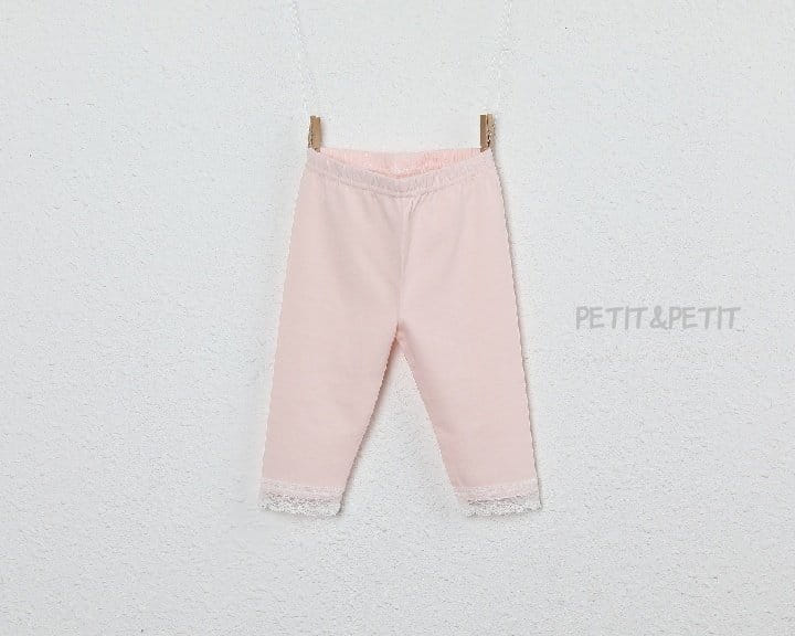 Petit & Petit - Korean Children Fashion - #stylishchildhood - Muzi Lace Leggings - 2