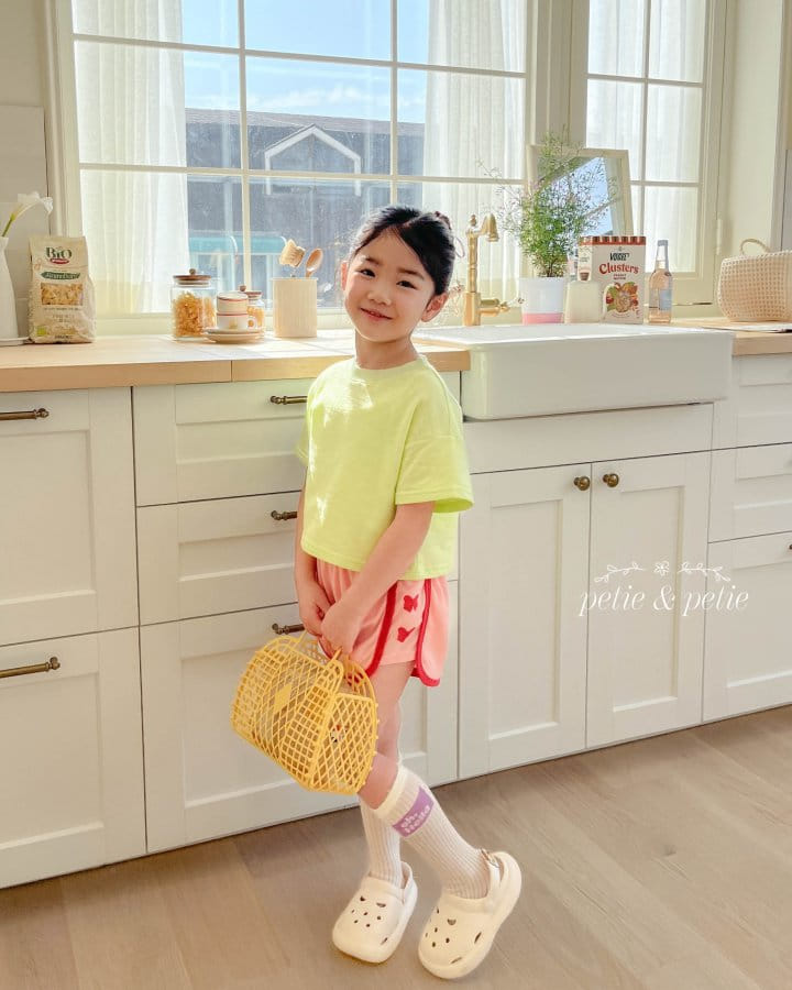 Petit & Petit - Korean Children Fashion - #todddlerfashion - Petite Ribbon Shorts